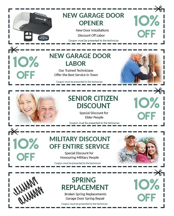Garage Door And Opener Trenton, NJ 609-482-3007 - coupons